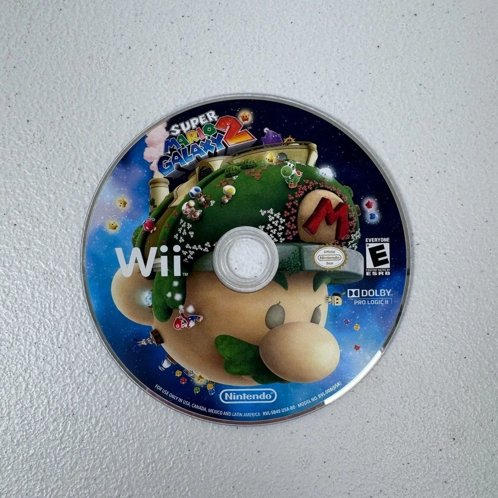Super Mario Galaxy 2 (Nintendo Wii, 2010) USA DISC ONLY